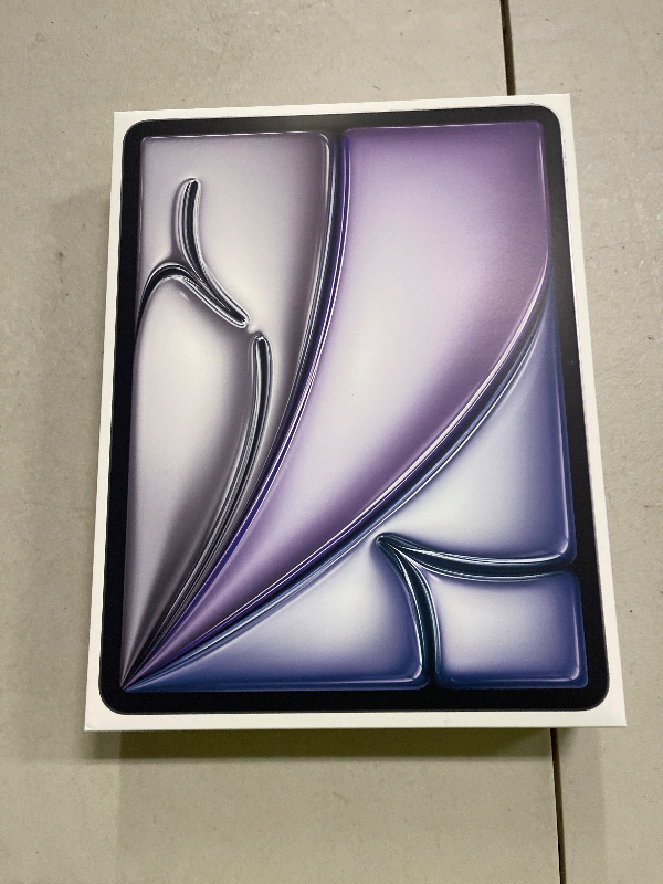 Photo 1 of Apple iPad Air 13-inch with M3 chip Built for Apple Intelligence, Liquid Retina Display, 128GB, 12MP Front/Back Camera, Wi-Fi 6E, Touch ID, All-Day Battery Life — Space Gray