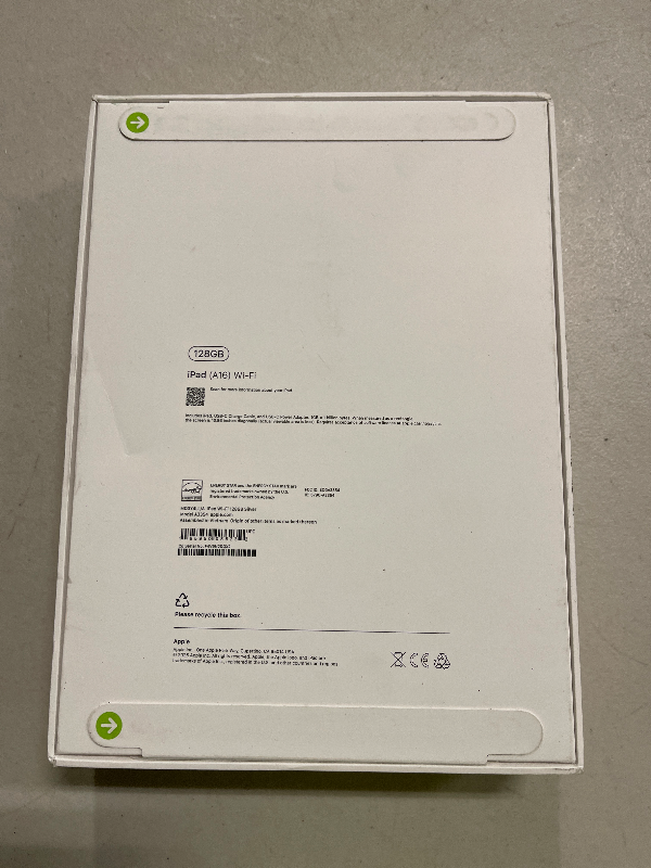 Photo 1 of Apple iPad 11-inch: A16 chip, 11-inch Model, Liquid Retina Display, 128GB, Wi-Fi 6, 12MP Front/12MP Back Camera, Touch ID, All-Day Battery Life — Silver