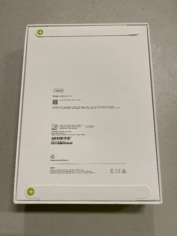 Photo 1 of Apple iPad 11-inch: A16 chip, 11-inch Model, Liquid Retina Display, 128GB, Wi-Fi 6, 12MP Front/12MP Back Camera, Touch ID, All-Day Battery Life — Blue