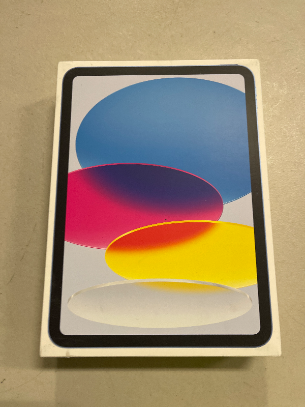 Photo 1 of Apple iPad 11-inch: A16 chip, 11-inch Model, Liquid Retina Display, 128GB, Wi-Fi 6, 12MP Front/12MP Back Camera, Touch ID, All-Day Battery Life — Blue