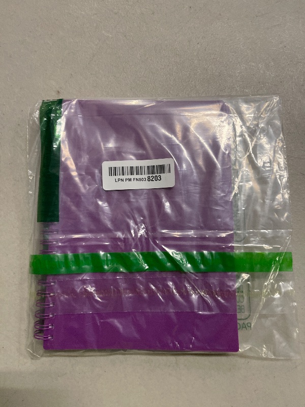 Photo 1 of 2026 Planner - Planner 2026 from January 2026 - December 2026, Weekly & Monthly Planner Spiral Bound with 12 Monthly Tabs, Inner Pocket, 6.4" x 8.5", Purple-B