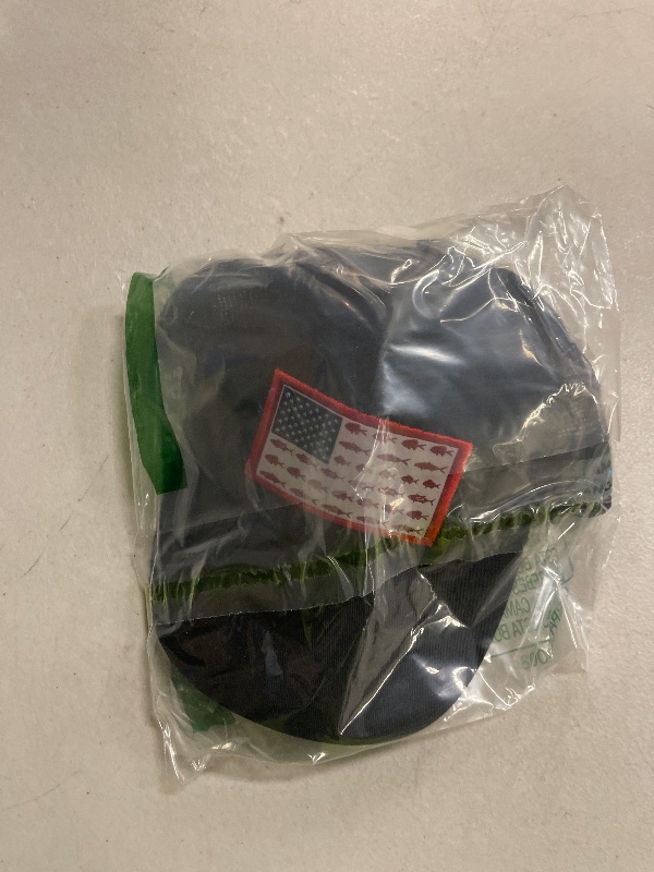 Photo 1 of EDTREK Elite Youth Performance Mesh Hat - Boys Girls Hunting Hat and Fishing Hat (Black with Flag)