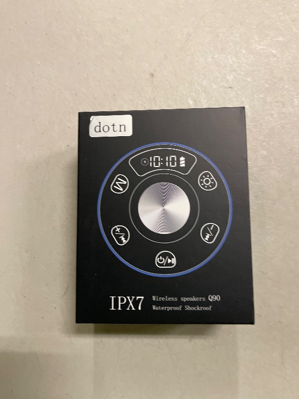 Photo 1 of dotn Bluetooth Shower Speaker, Portable Bluetooth 5.3 Speakers Wireless, IP7 Waterproof Mini Speaker with RGB Lights, Suction Cup, Stereo Bass, for Bathroom Party Travel Outdoor, Gift