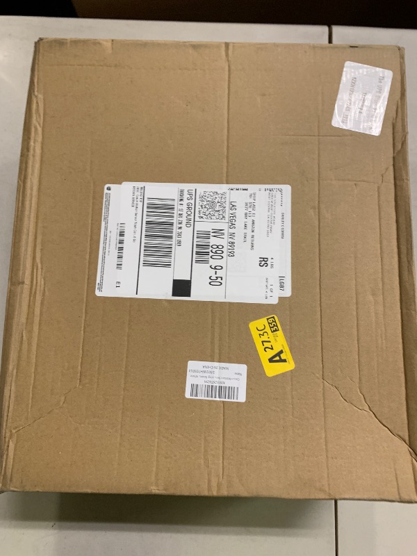 Photo 1 of Cesun Motion Sensor Trash Can, 5 Gallon Automatic Bathroom Garbage Can with Lid, Touchless Smart Plastic Slim Wastebasket for Bathroom, Office, rv, Bedroom, Living Room, White