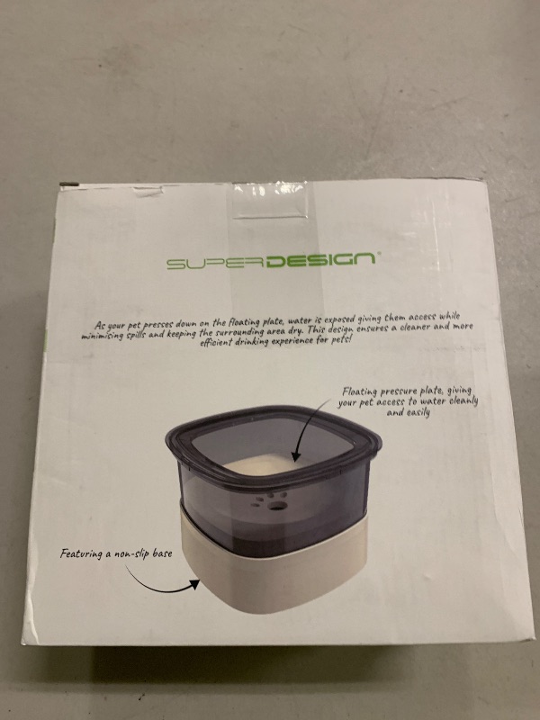 Photo 1 of Dog Water Bowl No Spill, 70oz/2L Large Capacity Bowls for Dogs and Cats, No Drip Pet Slow Water Feeder Pet Water Dispenser, Slow Drinking Dog Water Bowl for Messy Drinkers