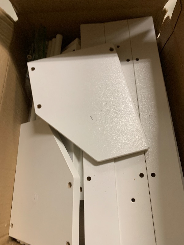 Photo 1 of CHOEZON Kids Bookshelf, 15.7 Inch Wall Mounted Bookshelf, 4-Tier Nursery Book Shelves, Book Shelf for Kids Room, Bedroom, Living Room, Playroom, White MCW04WB