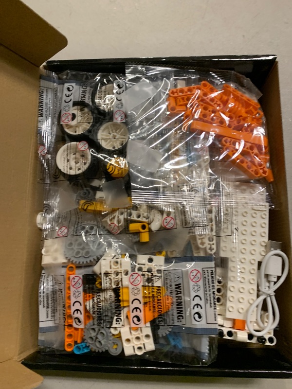 Photo 1 of 12in1 Technique Car Building Blocks Set, Remote & APP Control Robot/Car/Plane/Jeep/Motorcycle/Fighter, Stem Kits for Kids Age 8-10, Engineering Building Toys, Birthday Xmas Gifts for Boys Girls 8-12