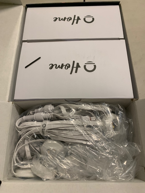 Photo 1 of Lumary Permanent Outdoor Lights Pro 105ft with 80LED RGBAICW Smart Eave Light for Chirstmas, Work with Alexa Google IP67 Waterproof, Color Changing & White, Multi Scene for Daily Accent Lighting Decor