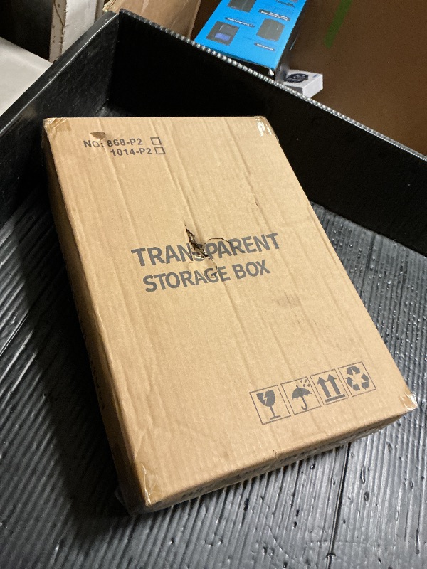 Photo 1 of 2 Pack Acrylic Display Case Compatible with Labubu POP MART, Clear Hobby Figure Display Case with Magnetic Door Stackable Storage Box 2 Shelves Showcase for Funko Pop MART Labubu Doll Collectibles