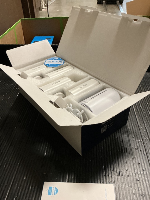 Photo 1 of ARCCTV Solar Security Cameras Wireless Outdoor, No Monthly Fee, 4-Camera Bullet Home Security System with Base Station, 2K Video, Local Storage, PIR Motion Alerts, Color Night Vision, Active Siren