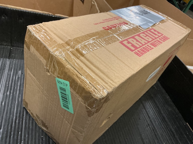 Photo 1 of 3 Pack Glass Jars and Acrylic Dryer Sheet Holder, Laundry Pods Container with Bamboo Lid and Measuring Cups for Laundry Room Organization, Powder Detergent Containers