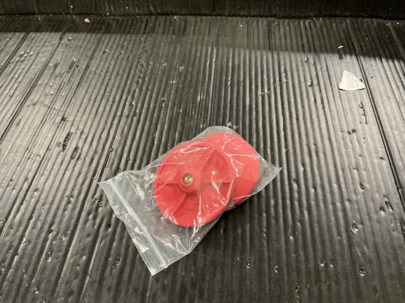 Photo 1 of 2pcs Red Chemical Resistant Combo Seat/Disc Fits Both Snap and Screw On Toilet Flapper for American Standard 033643-0070A Fluidmaster Flush Valve Seat Disc 5103