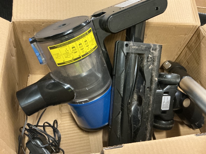 Photo 1 of DOES NOT FUNCTION FOR PARTS ONLY************BSNAW Cordless Vacuum Cleaner for Home, 8-in-1 Lightweight Stick Vacuum with 45Mins Runtime, Powerful Suction, Anti-Tangle, Rechargeable Cordless Vacuum for Hardwood Floor Carpet Pet Hair, N502
