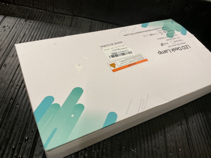 Photo 1 of Micomlan LED Desk Lamp for Home Office, Architect Clamp Desk Lamp with Remote Control, Adjustable Dimmable Swing Arm Clamp on Table Light Clip-on Dual Light 5 Brightness Levels & 4 CCT Modes