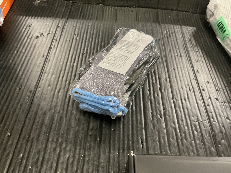 Photo 1 of LOCCEF Work Gloves MicroFoam Nitrile Coated-6 Pairs,Endurance Seamless Knit Nylon,Dots on palm,Tacky Dot Grip Gloves