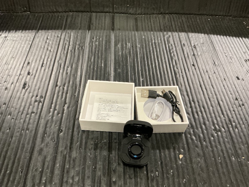 Photo 1 of Smring Smart Ring, Fitness Tracking Ring, Heart Rate Monitor Health Tracker for Women/Men, IP68—No Subscription—Sleep Tracker for iPhone and Android, Up to 10 Days of Battery Life (Black, #7)