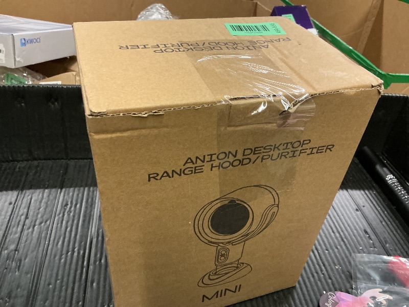 Photo 1 of **INCOMPLETE** PuffHide Purifier for Smoking Indoors, Portable Range Hood for Cooking, Detachable puff hide Purifier Fan and Washable Smoke Filter for Indoor BBQ,Hot Pot (Black-gold)