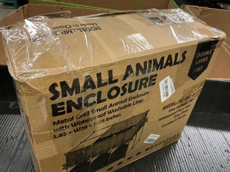 Photo 1 of MEEXPAWS Guinea Pig Cages Small Animal Playpen with Waterproof PVC Liner & Washable Pee Pad & Storage Space, C&C Cage for Guinea Pigs, Hedgehog, Hamsters, Ferrets,Indoor Enclosure Wire Yard Playpen