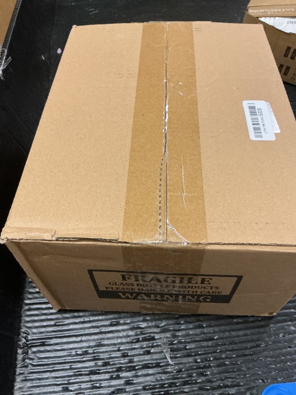 Photo 1 of 24 Pack 8 oz Mason Jars with Lids, Half Pint Canning Jars with Embossed Fruit Pattern, Small Glass Jars for Storing, Pickling, Jam, Overnight Oats, Wedding & Party Favors, Candle Making and DIY Crafts