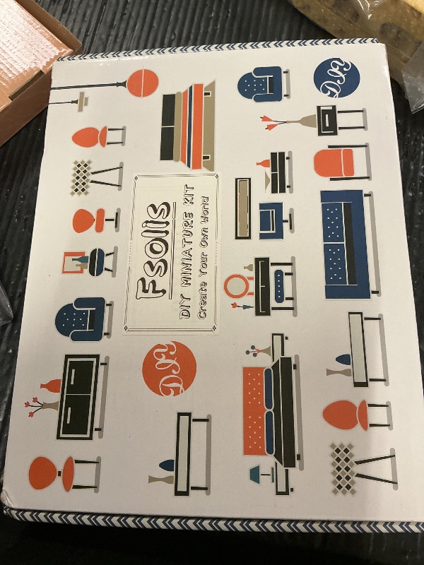 Photo 1 of Fsolis DIY Miniature Dollhouse Kit for Adults - Tiny House Mini Scene 3D Puzzles Gifts for Women Teenagers Craft Lovers (Magic Coffee)