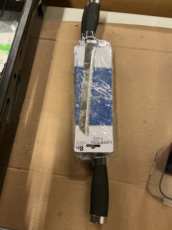 Photo 1 of 3 pack Hampton Forge Epicure Bread Knife, Black