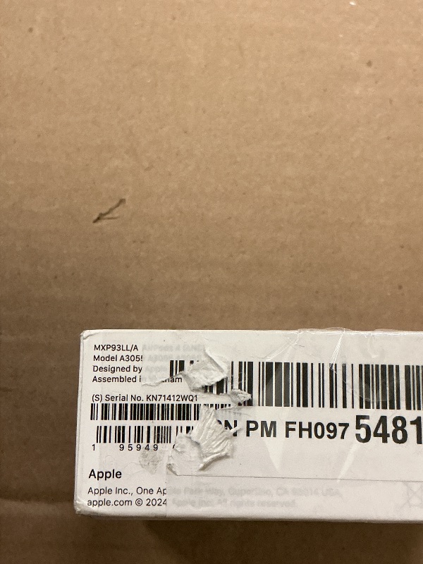 Photo 1 of Apple AirPods 4 Wireless Earbuds, Bluetooth Headphones, with Active Noise Cancellation, Adaptive, Transparency Mode, Personalized Spatial Audio, USB-C Charging Case, Wireless Charging, H2 Chip