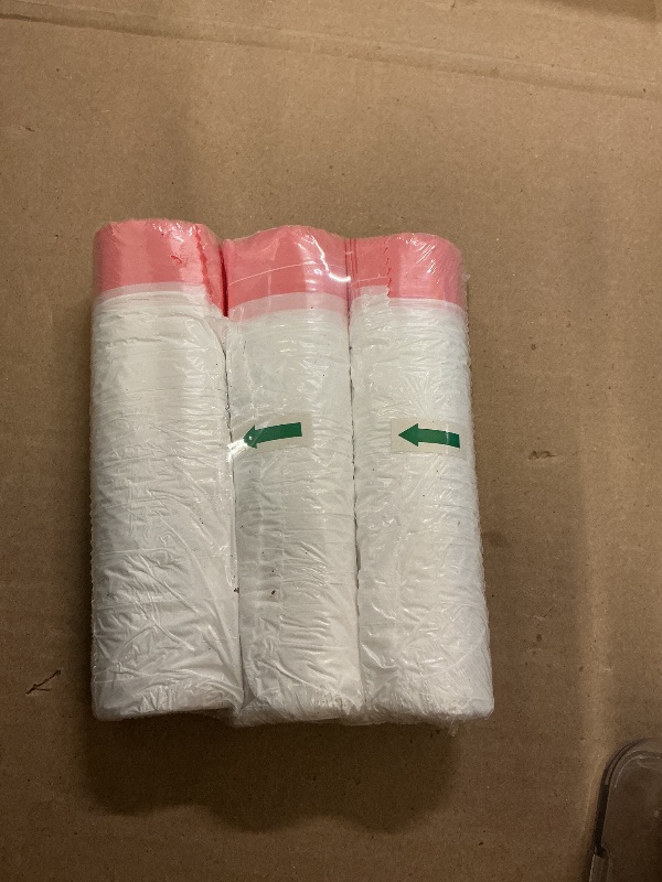 Photo 1 of 1.2 Gallon Small Trash Bags Drawstring - White Mini Garbage Bags (Fit 1-1.3 Gallon) 5 Liter 60 Count Unscented Strong Plastic Tiny Little Waste Basket Liners for Kitchen Car Office Magesh