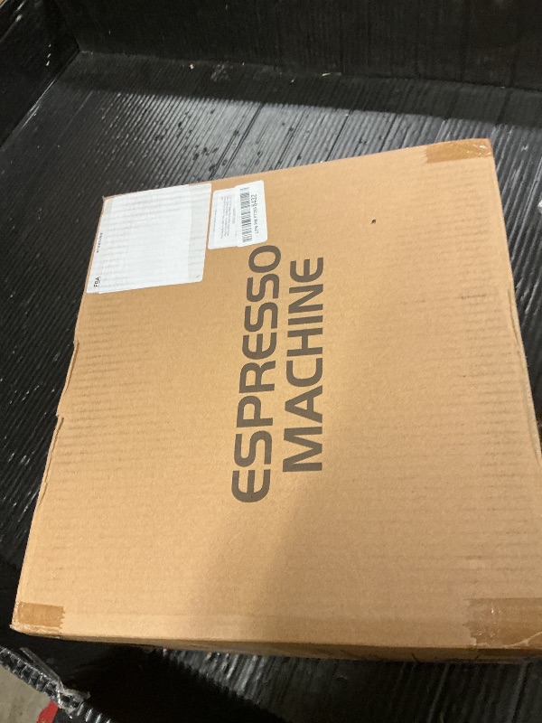 Photo 1 of JZ.CAFE Espresso Machine 20 Bar, Compact Espresso Maker, Stainless Steel Expresso Coffee Machines with Steam Milk Frother & 34oz Removable Water Tank for Home, Cappuccino Machine, Great Gift