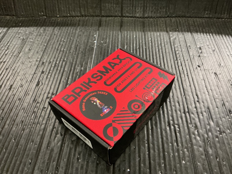 Photo 1 of BRIKSMAX Led Lighting Kit for LEGO-76223 Nano Gauntlet(Hand Sweep Sensor Switch Version) - Compatible with Lego Marvel Building Blocks Model- Not Include The Lego Set