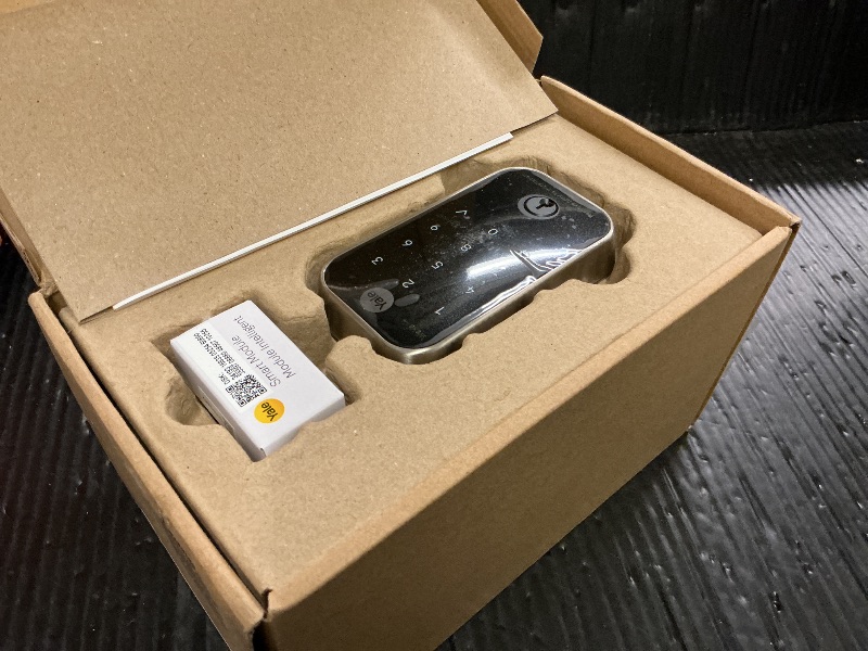 Photo 1 of Yale Assure Lever Entry Door Handle with Keypad, Black Suede Smart Door Lock with Handle, Back-Up Key, and Z-Wave, ?YRL226-ZW2-BSP