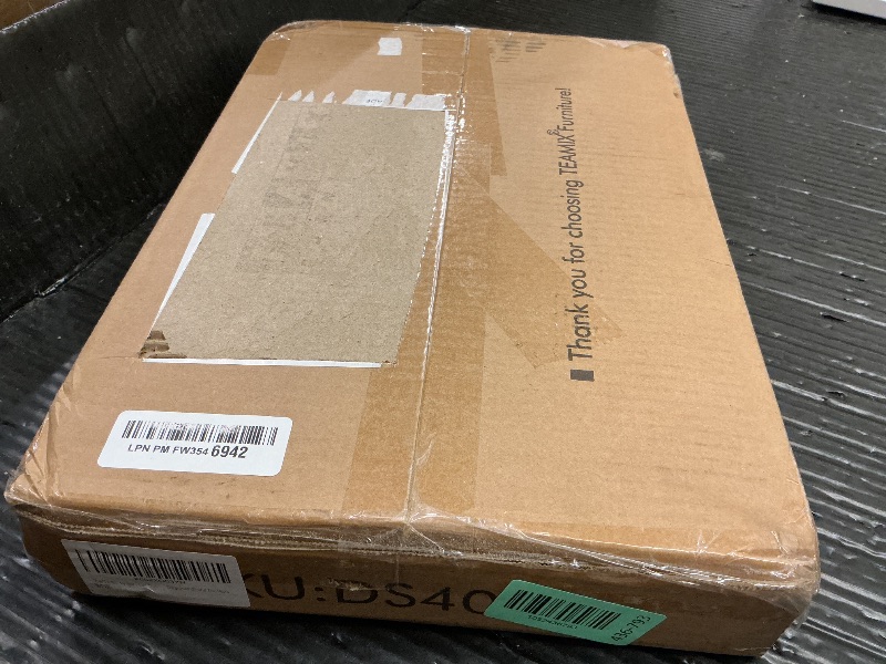 Photo 1 of TEAMIX White Monitor Stand Riser - 2 Pack, Wood 2 Tier Adjustable Dual Monitor Riser for Laptop/PC Computer Stand for Desk