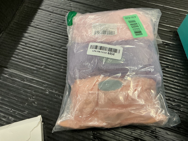 Photo 1 of 3 Pack Dog Sweater Clothes for Small Dogs Girls Boys with Reflective Strip Small Dog Sweaters Coat Soft Warm Pet Puppy Clothes Sweater (Pink+Purple+Peach, L)