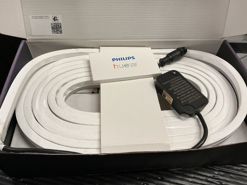 Photo 1 of Philips Hue White & Color Ambiance Outdoor LightStrip 5m/16ft (Requires Hue Hub, Works with Amazon Alexa Apple HomeKit and Google Assistant) (530931)