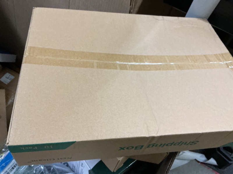 Photo 1 of 10 Pack 13"x10"x2" inch Shipping Boxes White Corrugated Cardboard Box for Small Business, Mailer, Shipping, and Packing