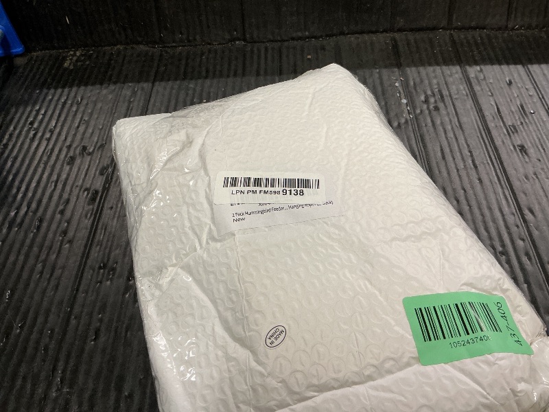 Photo 1 of 2 Pack Hummingbird Feeder Base Replacement Part Accessories Set - Includes 2 Pcs Bottom Base, Moat Hooks, Seal Rings, Brushes and Hanging Ropes (2, Black)