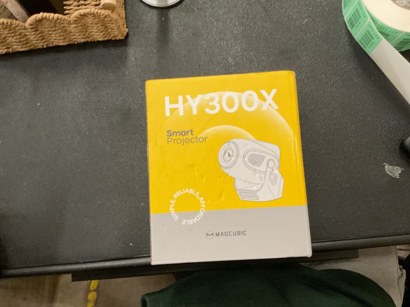 Photo 1 of ?Electric Focus?Projector with WiFi 6 and Bluetooth 5.0, Mini Portable Native 720P with 4K Support, Smart Proyector Built in Apps, Auto Vertical Keystone, Home Movie Projectors for Outdoor