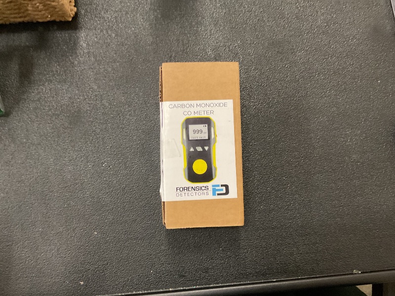 Photo 1 of Carbon Monoxide CO Meter by Forensics | USA NIST Calibration | Dust & Explosion Proof | USB Recharge | Sound, Light and Vibration Alarms | 0-1000 ppm |
