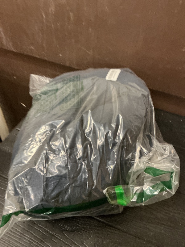 Photo 1 of ECOCOTT Navy Blue Duvet Cover Oversized King Size - 100% Washed Cotton Durable Soft Comfy Bedding Set, 3 Pieces Duvet Cover with Zipper Closure (Navy Blue, 120"x 98")