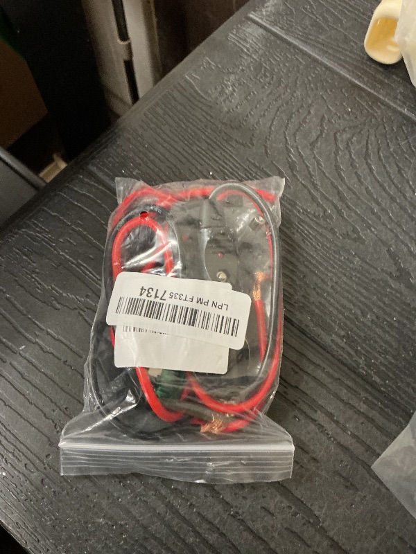 Photo 1 of 12 AWG Heavy Duty Cigarette Lighter Plug, 3.3 FT Cigarette Lighter Male Plug Adapter Cable with LED Lights and Fuse Box (20 A, 30A), Male Cigarette Lighter Plug, Car Accessories for Inverter, Air Pump