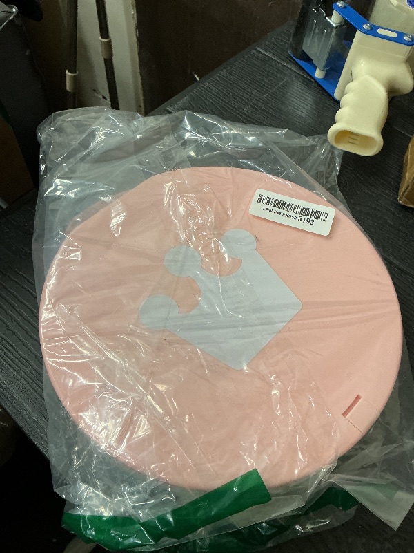 Photo 1 of 2025 Upgraded Portable Potty Training, Travel Potty for Toddler, portable toilet for kids Foldable, Apply to Seat Emergency Toilet for Camping, Outdoor,Car, Indoor(White-Pink)