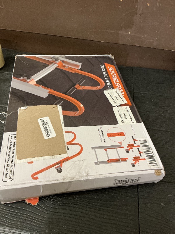 Photo 1 of 2 Pack Ladder Roof Hook with Wheel Heavy Duty Steel Ladder Stabilizer, Roof Ridge Extension, Rubber Grip T-Bar for Damage Prevention, 500 lbs Weight Ratin, Fast & Easy to Access Steep Roofs(Patent)