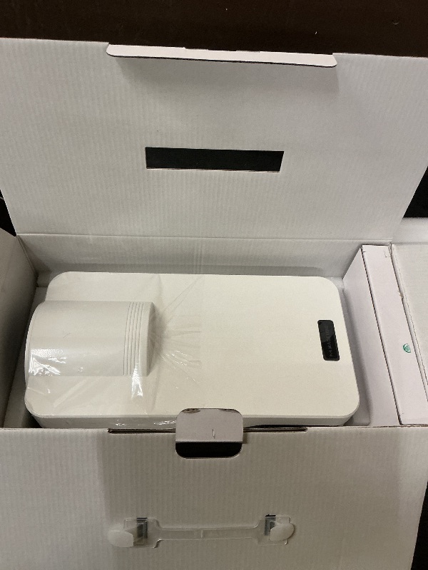 Photo 1 of Short Throw Projector with 4k Support, Built-in Apps, Smart Projector with Wifi and Bluetooth , Electric Focus, 2 x 8W Stereo Speakers for Bedroom and Outdoor Use HY450NTV