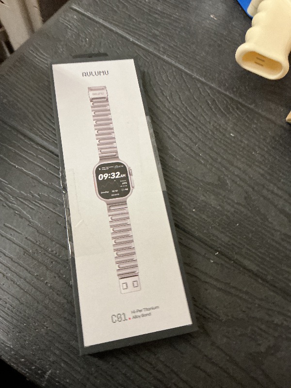 Photo 1 of  Watch Band | for Apple Watch Ultra 3& Ultra 2/1 | Ultra-thin Magnetic Clasp | DLC Professional Hardening Process | iWatch Large Dial Series(49/46/45/44mm) - Natural Titanium 