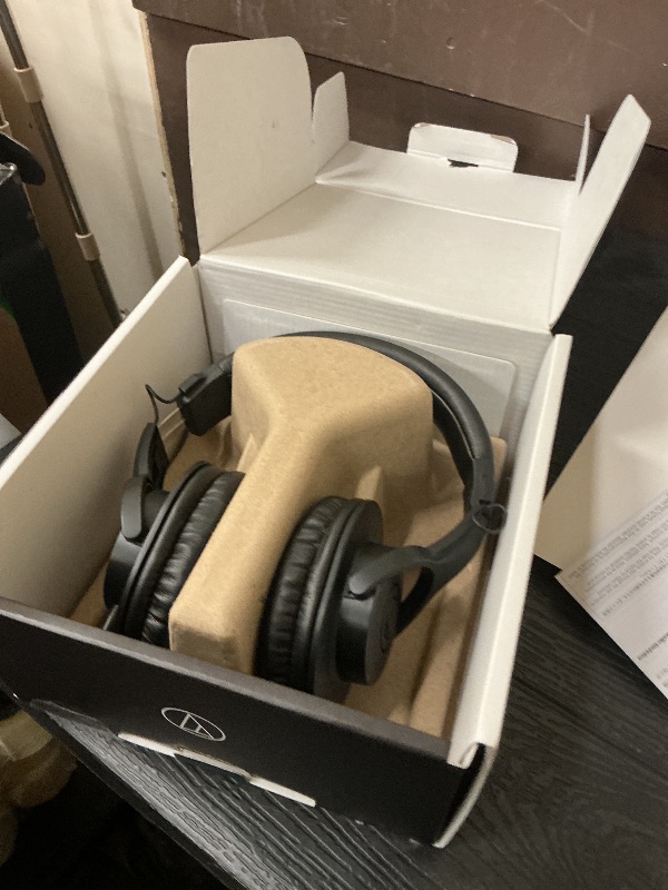 Photo 1 of Audio-Technica ATH-M20x Professional Studio Monitor Headphones, Black