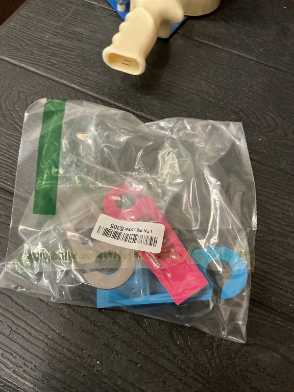 Photo 1 of 3 Pack Rubber Hook Type Door Stoppers 1 Inch Thick Door Stop Works on All Floor Surfaces, Control The Size of The Door Gaps and Prevent The Lock-Outs (Gray/Blue/Rose)