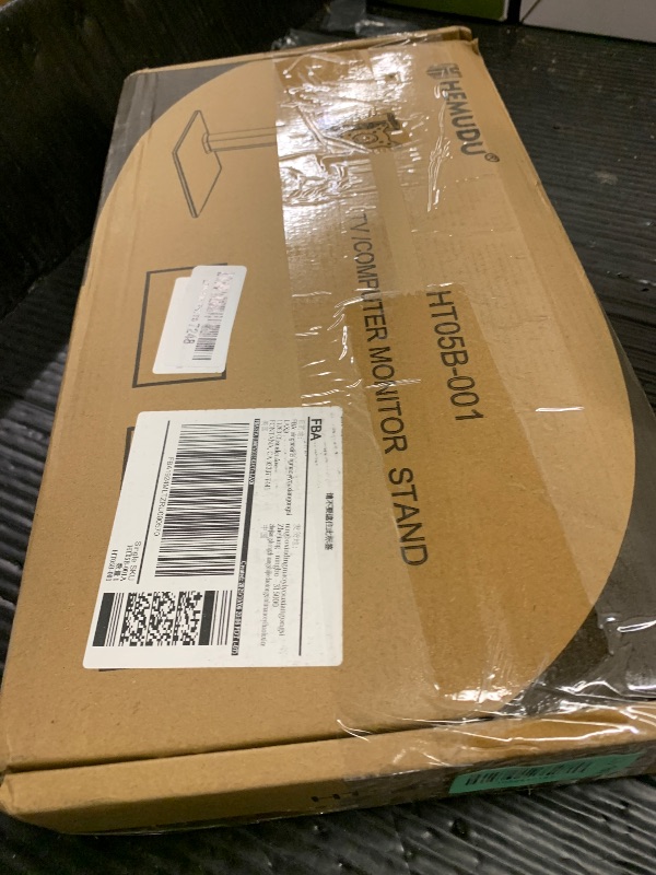 Photo 1 of Single LCD Computer Monitor Free-Standing Desk Stand Mount Riser for 13 inch to 32 inch screen with Swivel, Height Adjustable, Rotation, Vesa Base Stand Holds One (1) Screen up to 77Lbs(HT05B-001))