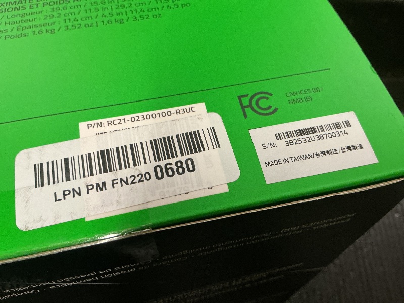 Photo 1 of Razer Laptop Cooling Pad: Adaptive Smart - Intelligent Fan Control - Airtight Pressure Chamber - Fits Most Laptops & Macbooks 14” to 18" - Preset & Custom Fan Curves - 3 Port USB Type A - Chroma RGB