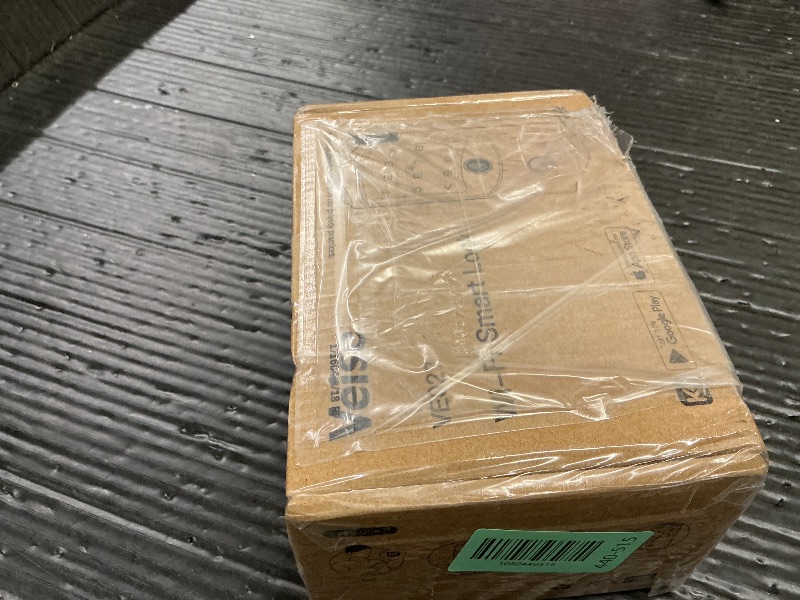 Photo 1 of Veise VE027 Built-in Wi-Fi Smart Lock, Fingerprint Keyless Entry Front Door Lock, App Remote & Voice Control, No Hub Needed, Touchscreen Keypad Deadbolt, IP65 Waterproof, BHMA Grade 3, Matte Black