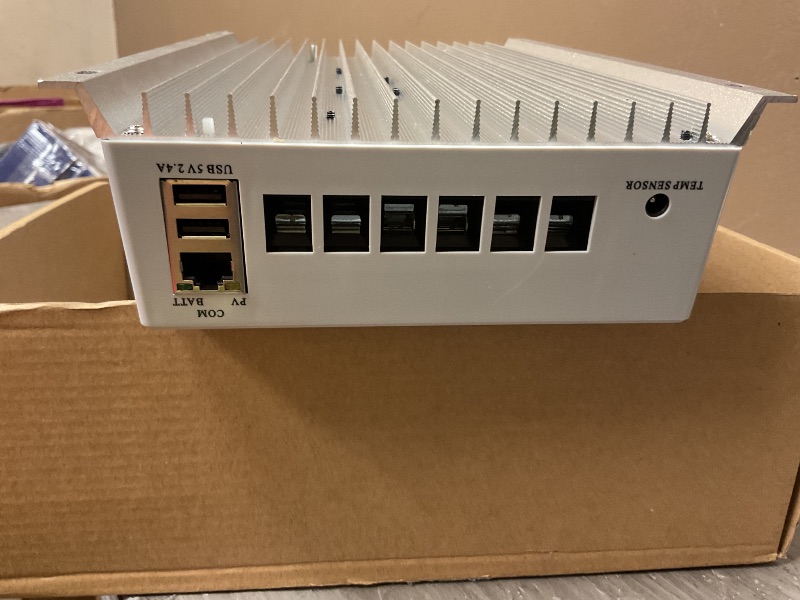 Photo 1 of OOYCYOO MPPT Charge Controller 100 amp 12V/24V Auto, 100A Solar Panel Charge Regulator with Blacklight LCD Display Max 100V for Lead-Acid Sealed Gel AGM Flooded Lithium Battery