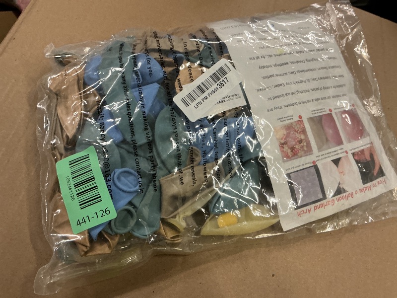 Photo 1 of 151Pcs Dusty Baby Blue Balloon Arch Garland Kit,Slate Fog Baby Blue Sand White Metallic Gold Dusty Balloons for Men Boy Baby Shower Bridal Shower Birthday Party Decorations